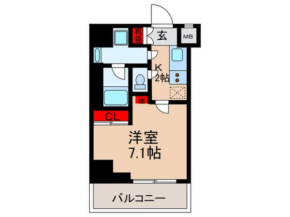 グラシアプレイス東陽町の物件間取画像